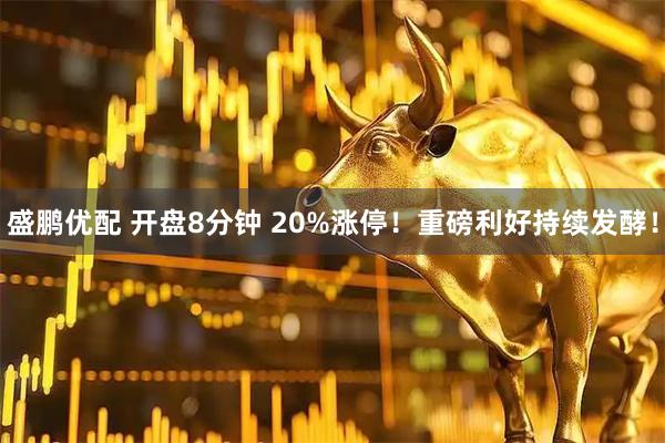 盛鹏优配 开盘8分钟 20%涨停！重磅利好持续发酵！